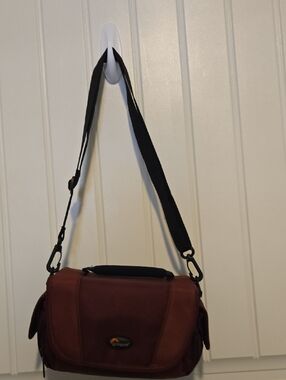 Maroon Camera Bag - Lowepro